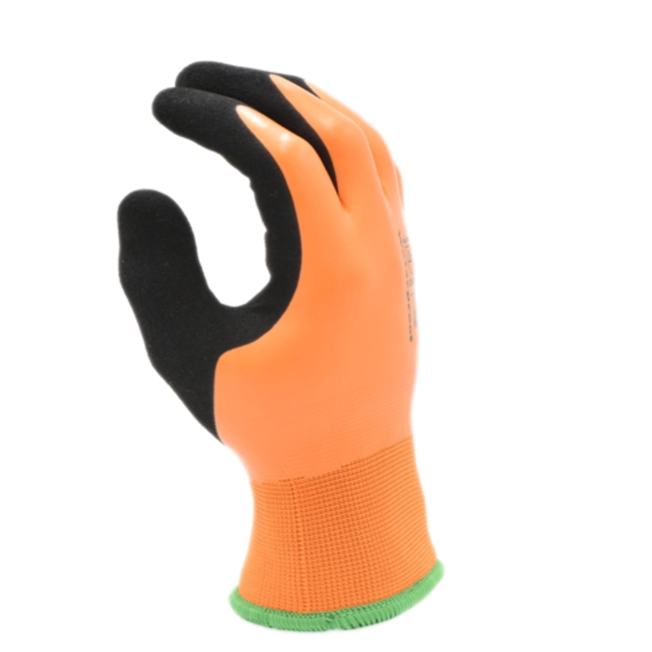 Better Grip BGWANS Safety Winter Insulated Double Lining Rubber Coated Work  Gloves, 3 Pairs/Pack (Large, Hi-Vis Orange) 