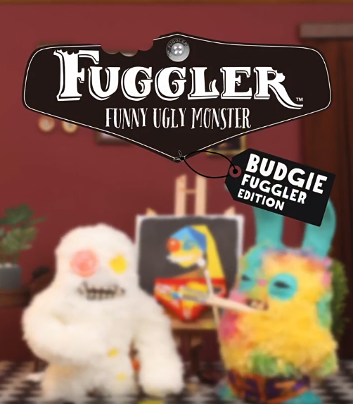 thumbnail video image 2 of Harbrot 9.44" Fugg-ler Funny Ugly Monster, Fugg-ler - Sasquoosh Fugg-ler, Budgie Fugg-lers Fugg-ler, Fugg-ler Stuffed Animal Toys Monster Plush Toys, Birthday Gifts for Kids Adults, Sasquoosh - White, 2 of 6