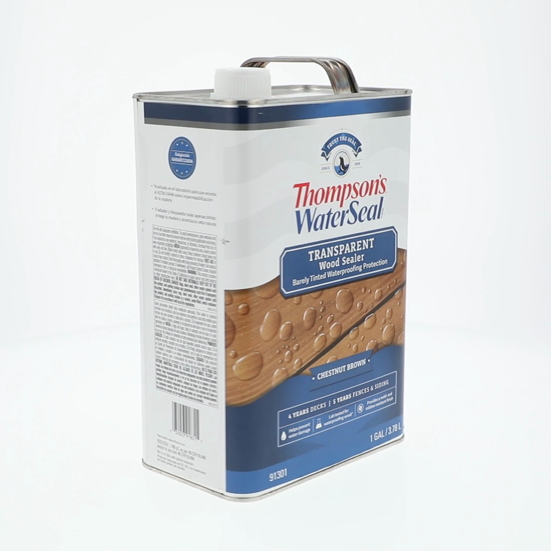 Wood Protector 1 gal. ST-2006 Chestnut Brown Exterior Semi-Transparent Stain Plus Sealer in One
