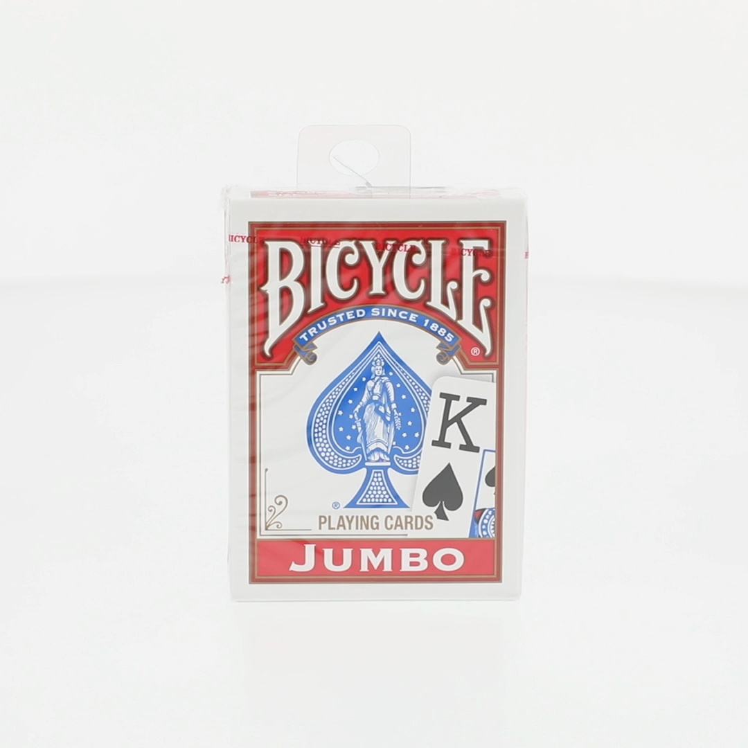 Bicycle, Bicycle Playing Cards, Jumbo Index Deck, Red or Blue
