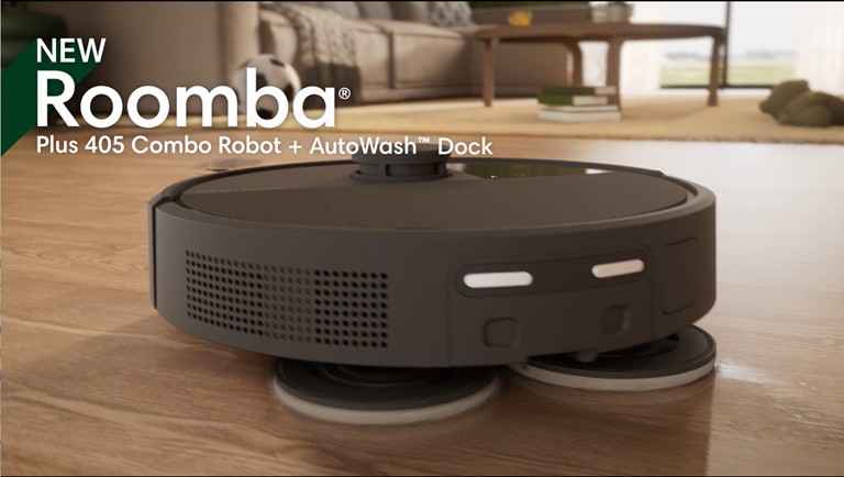 iRobot Roomba Plus 405 (G185) Combo Robot Vacuum & Mop and