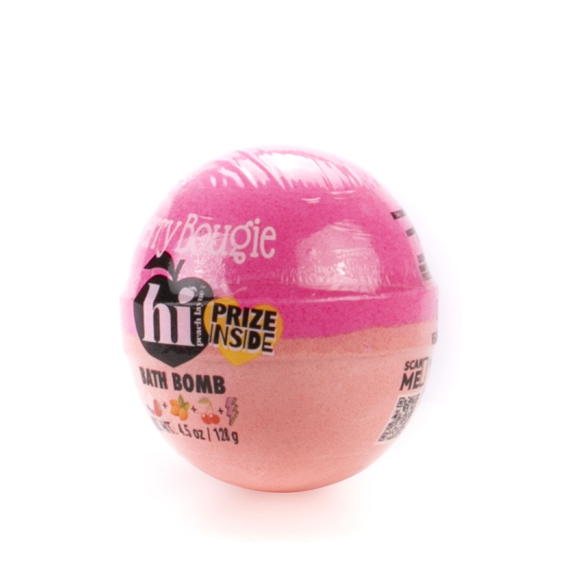 3 pack) Hi Peach Layne Berry Bougie Hot Pink and Peach Bath Bomb