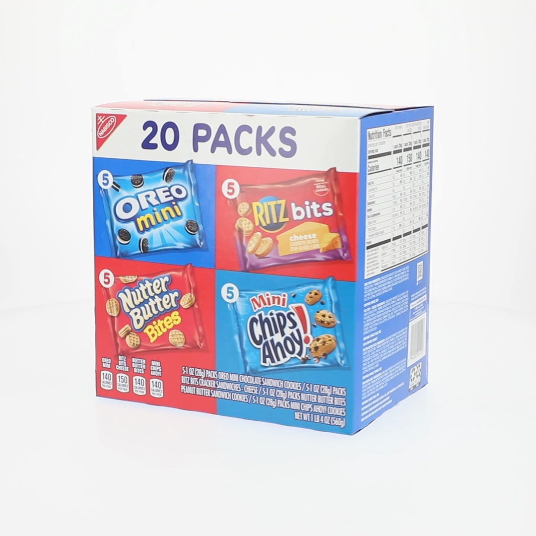 Nabisco Classic Mix Variety Pack - OREO Mini, CHIPS AHOY! Mini