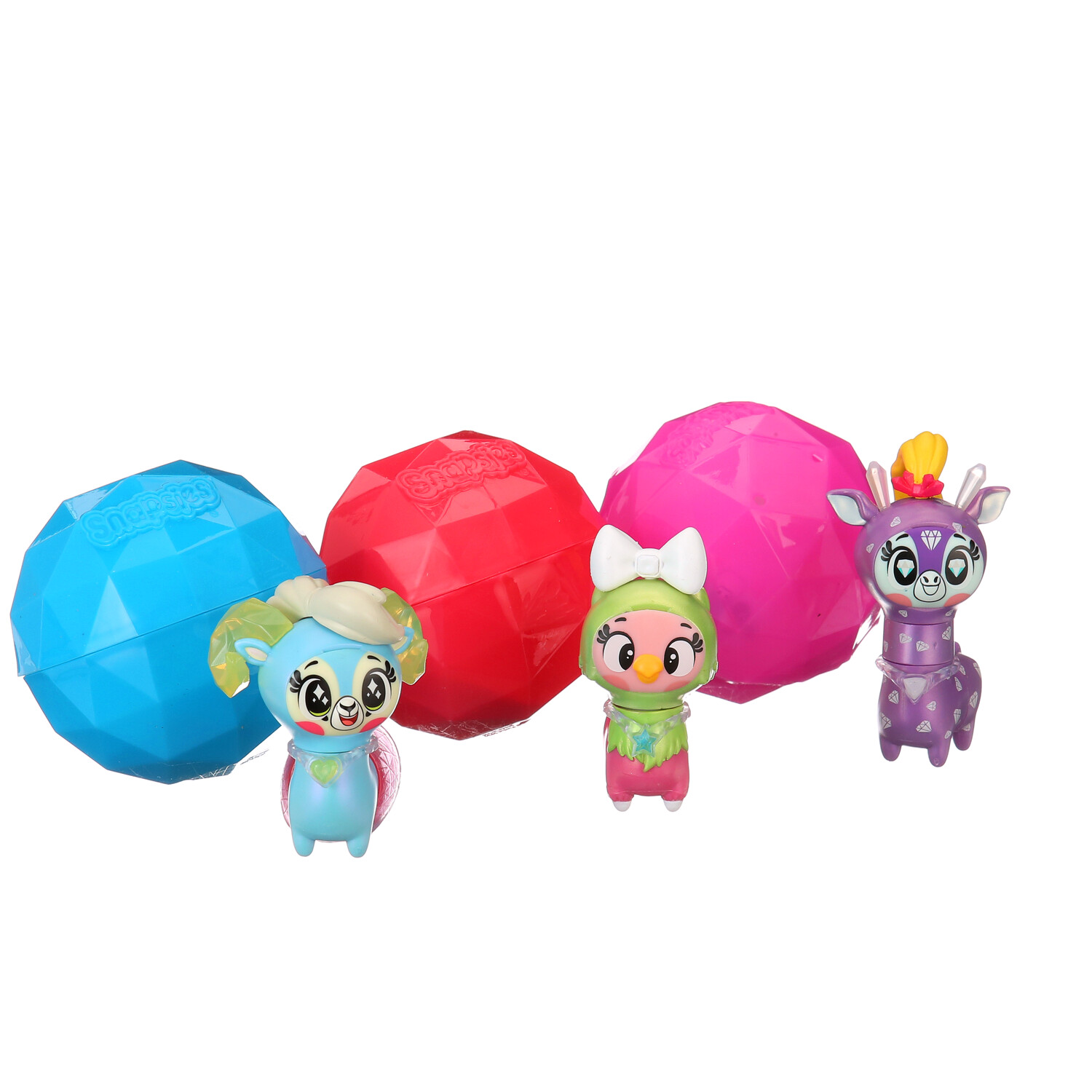 Funko Snapsies Gems 3-Pack (Holiday), Mix & Match Surprise Blind