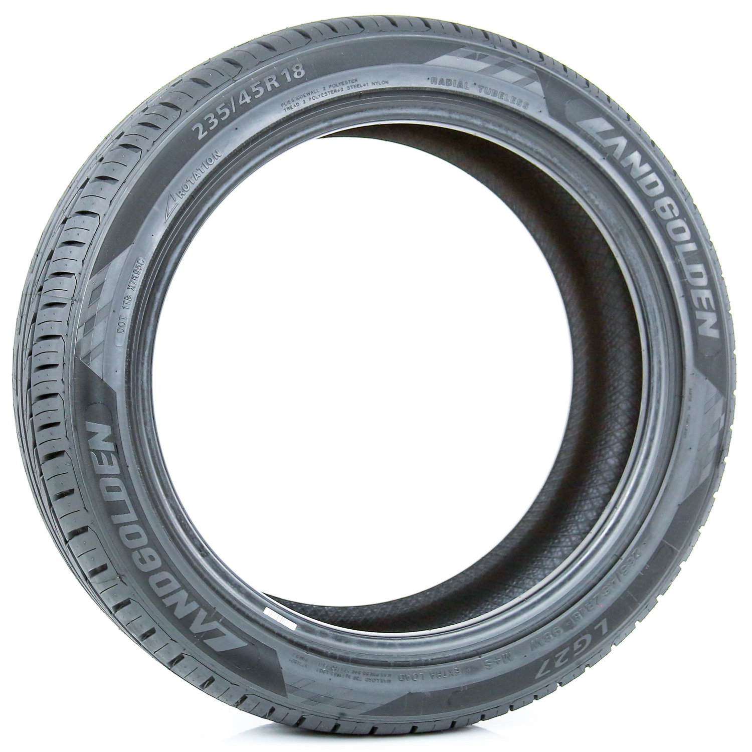 LandGolden, Passenger Tire, 235/45R18 98W XL, All-Season Traction