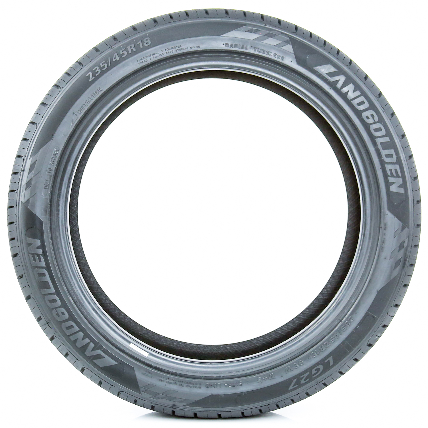 LandGolden, Passenger Tire, 235/45R18 98W XL, All-Season Traction 
