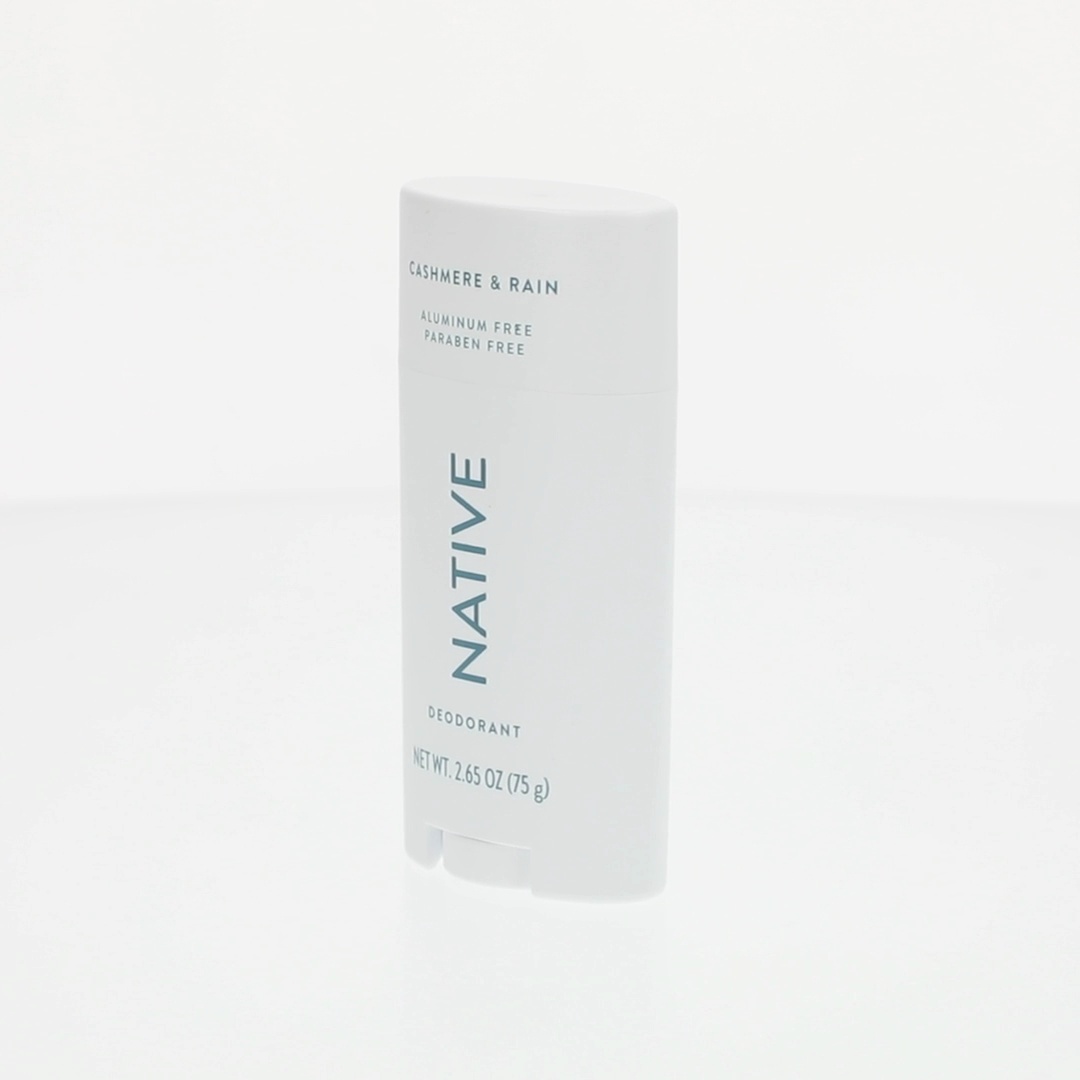 Native, Deodorant, Aluminum Free, Cashmere and Rain, 2.65 oz