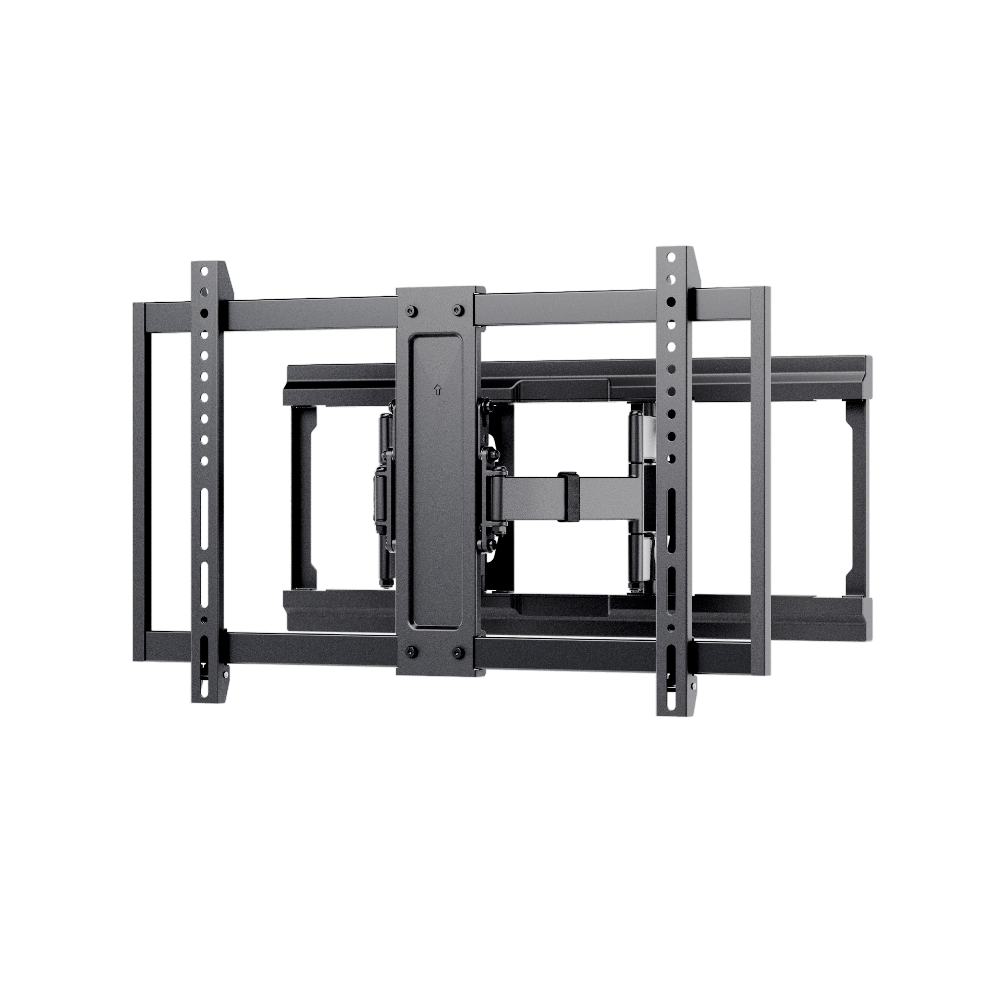 onn. Ultra-slim Full Motion TV Wall Mount for 50 to 86 TVs, up to 20°  Tilting 