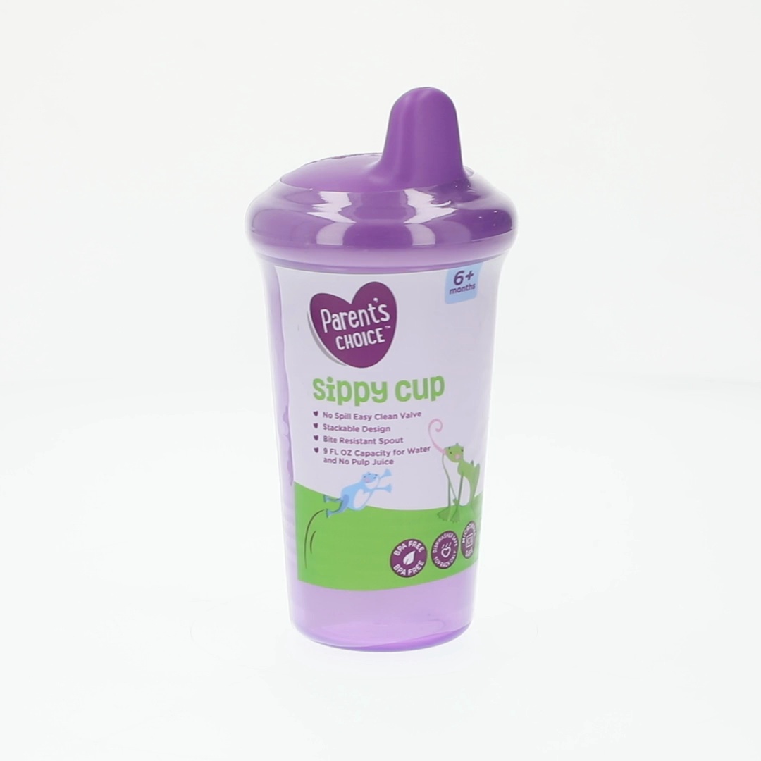 Parent's Choice Hard Spout Sippy Cup, 9 fl oz, 6 Months+, Purple