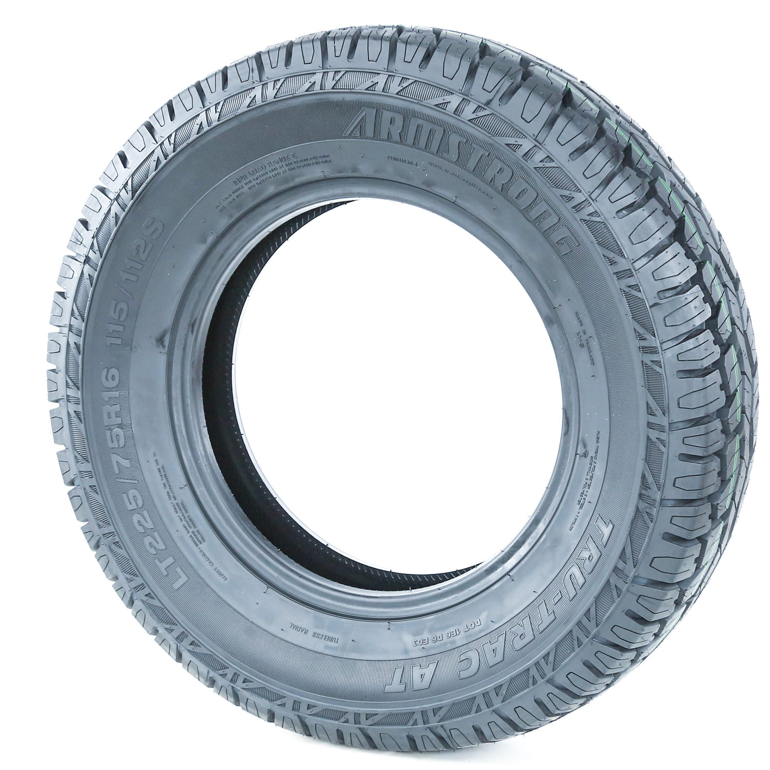 Armstrong Tru-Trac AT Terrain Truck Tire, LT225/75R16 115/112S E 