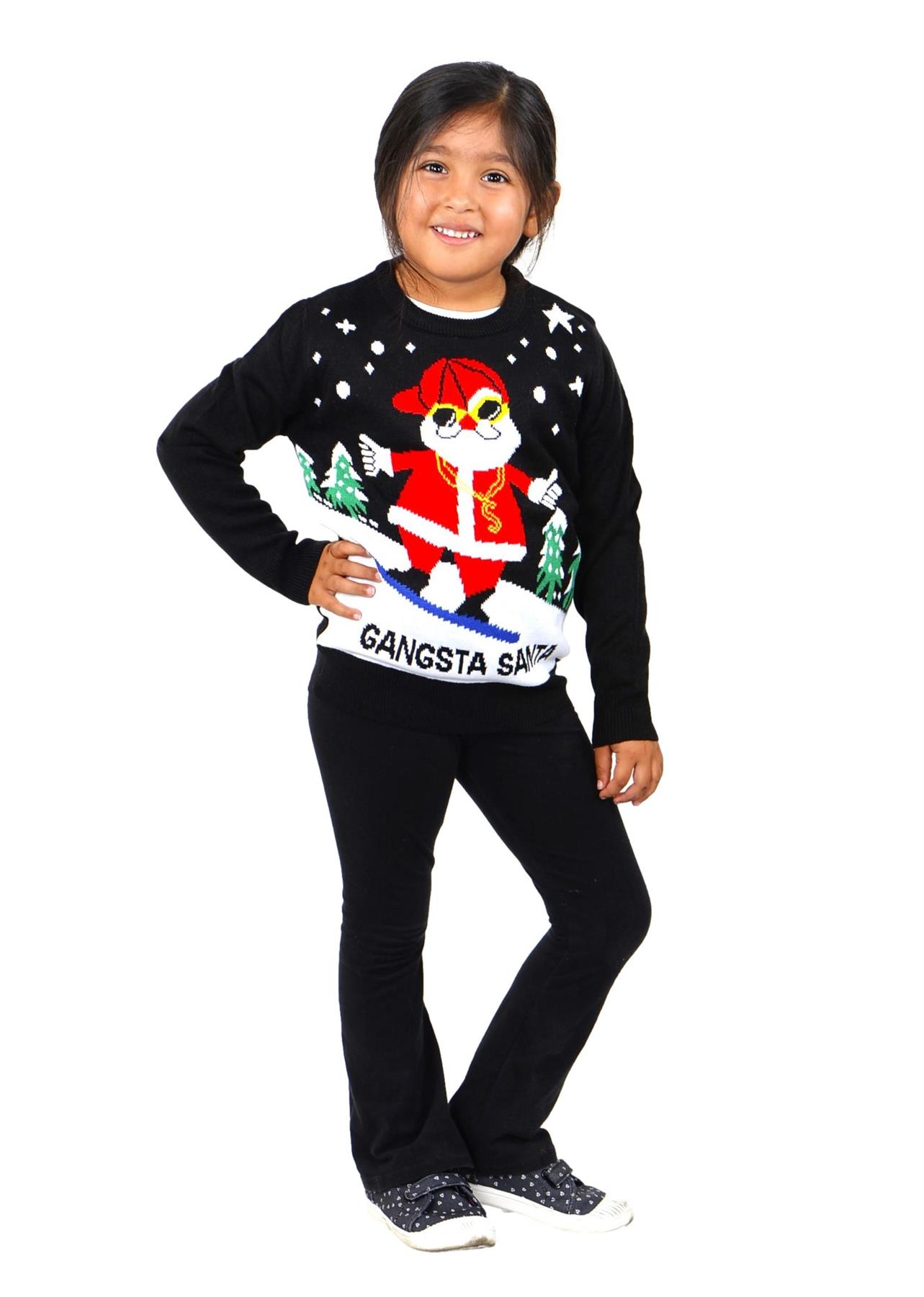 thumbnail video image 2 of Kesis Kids Christmas Sweater, Children's Acrylic Holiday Pullover for Boys & Girls, 2 Years, 2 of 11