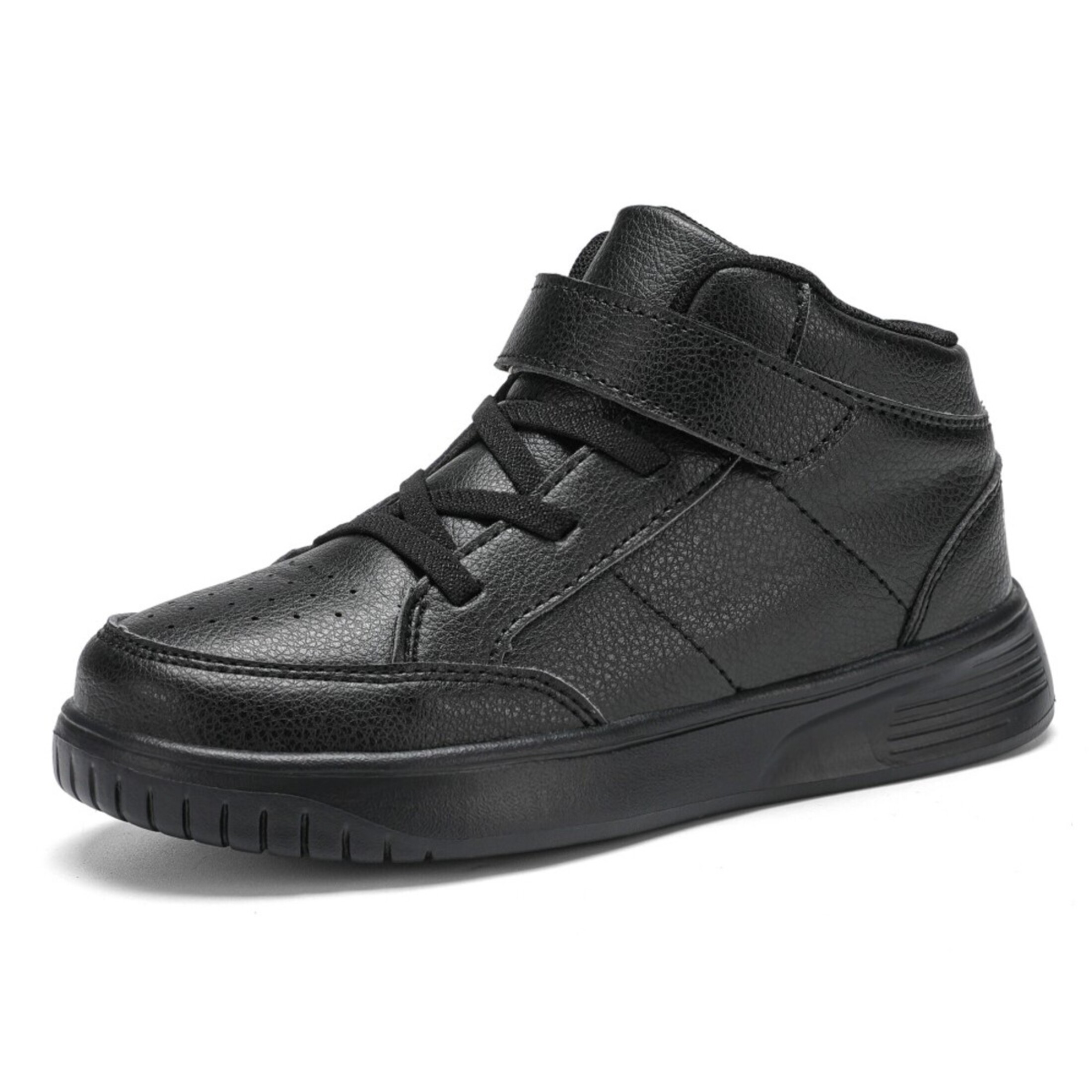 thumbnail video image 2 of Children's Lightweight Running Sneaker with Adjustable Hook & Loop Closure Casual Shoes (Unisex), 2 of 8