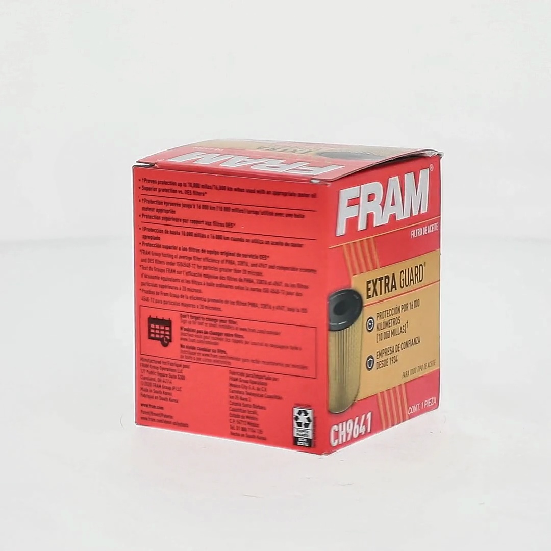 FRAM, Extra Guard Oil Filter, CH9641, 10K Miles Replacement
