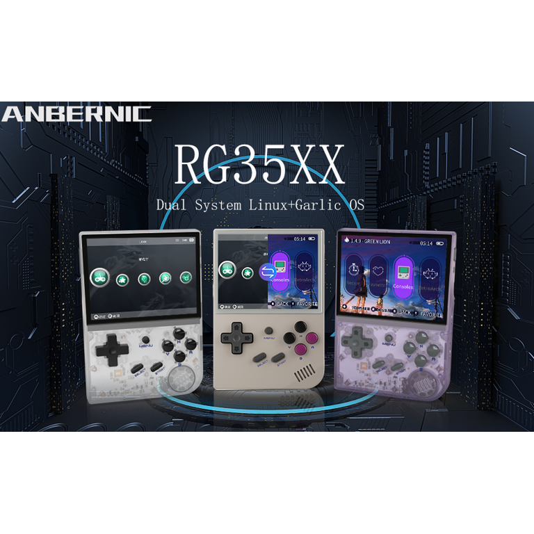 RG35XX Plus グレー ANBERNIC RG35XX Plus - DROIX Global