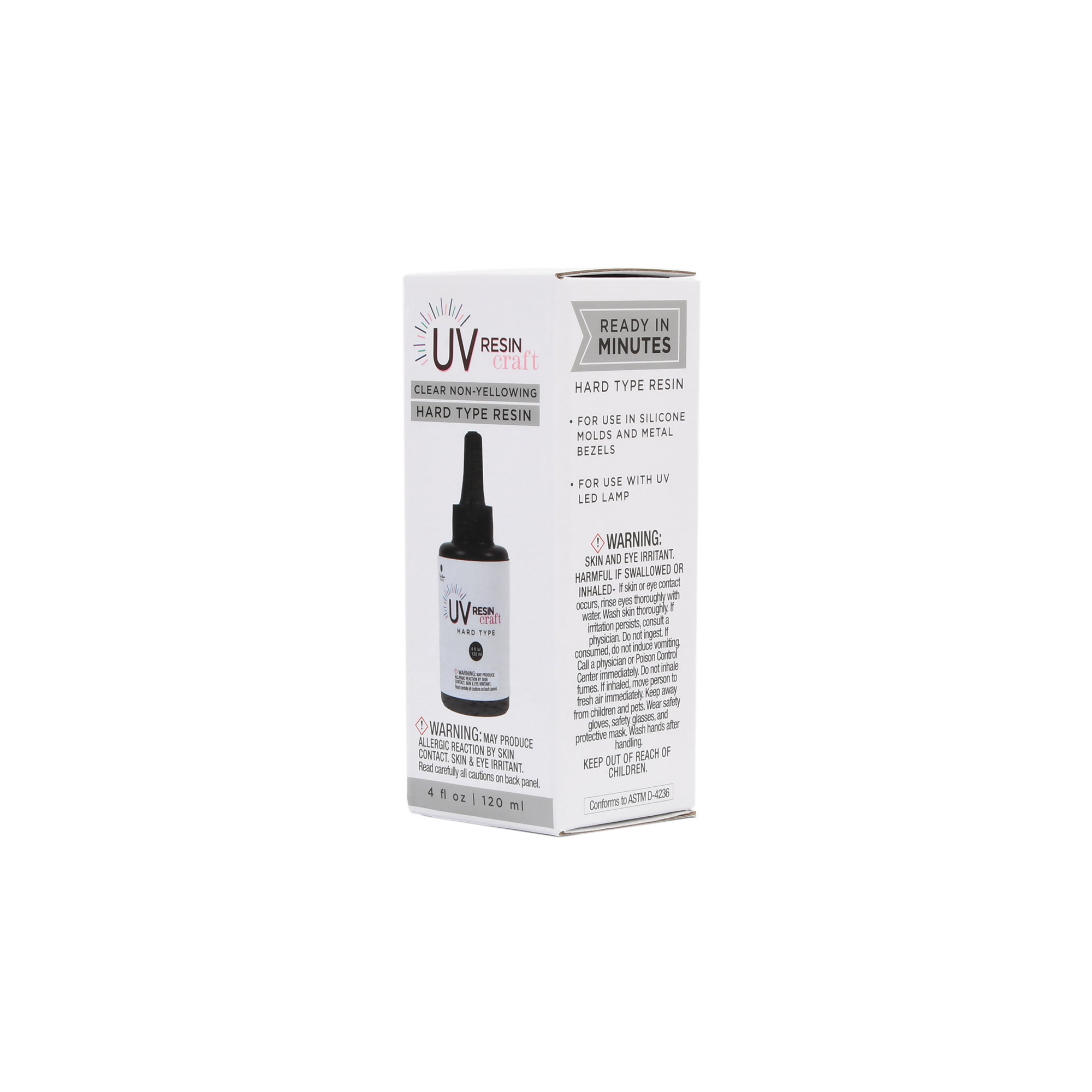 Demorex UV Resin Kit 200g Clear Hard UV Glue Fast Curing for