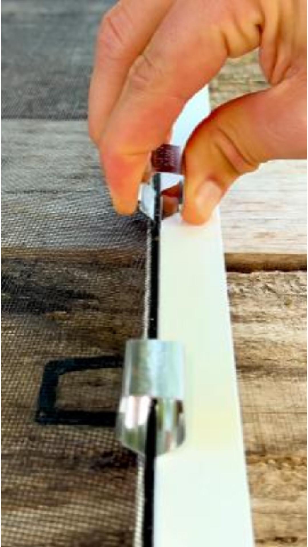 thumbnail video image 2 of Screen Door Installer Clips - Screen Clips for rescreening and Screen Retainer Clips for Patio and Garage Window for Installing Window and Door Screens (20 Pcs), 2 of 8