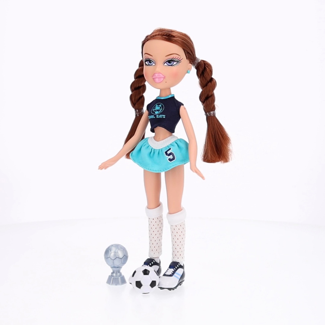 Bratz Play Sportz Roxxi (Soccer) Fashion Doll With Accessories