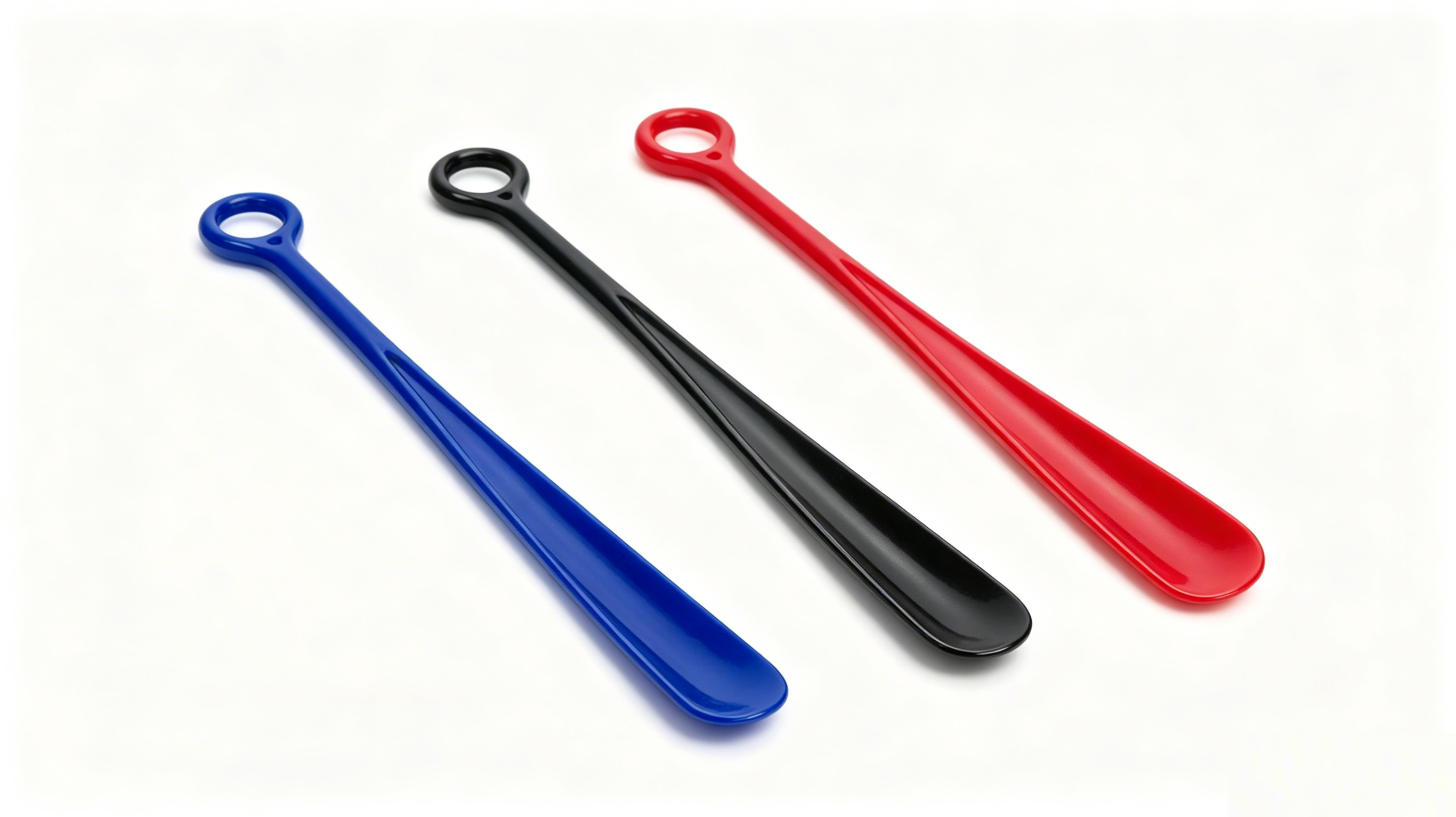 thumbnail video image 2 of Black Super Hard Plastic Long Handle Shoehorn - Durable Extended Shoe Horn for Elderly, Senior Citizens and Pregnant Women, Convenient Shoe Store Helper, Practical Daily Gift for Grandma Grandpa, 1pc, 2 of 2