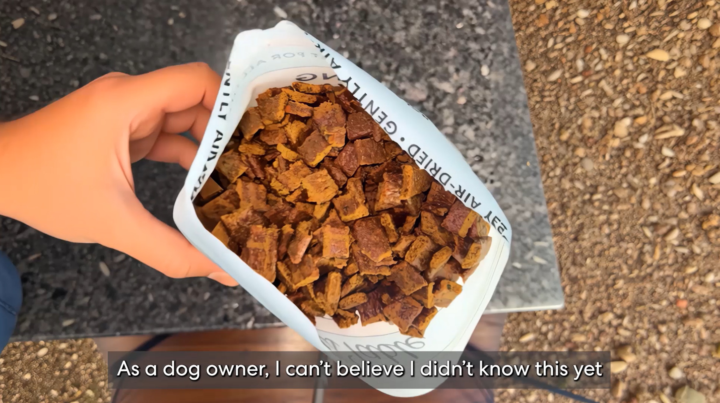 thumbnail video image 2 of The Pets Table Chicken & Sweet Potato Air-Dried Dog Food, 1 lb, 2 of 6