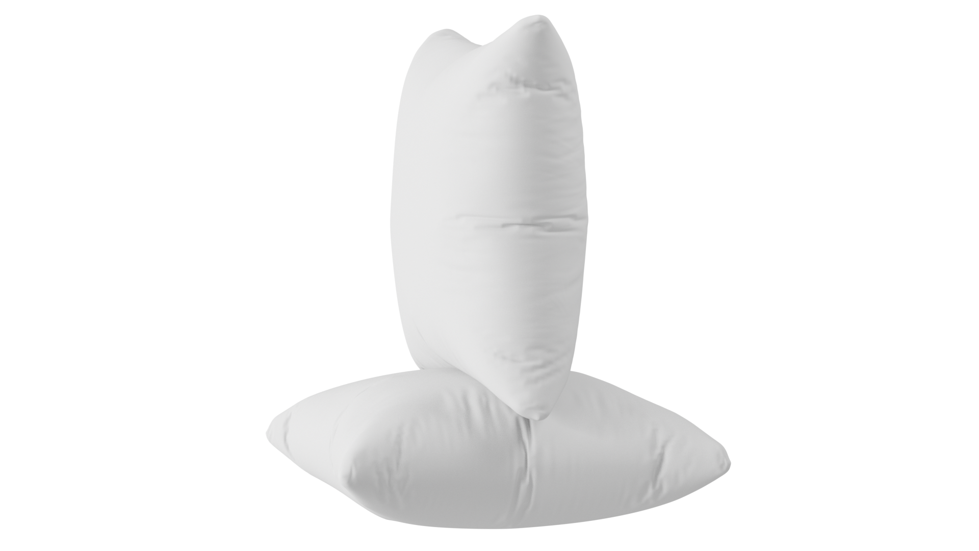 Utopia Bedding Filled Plain Throw Pillows Insert (Pack of 2, White