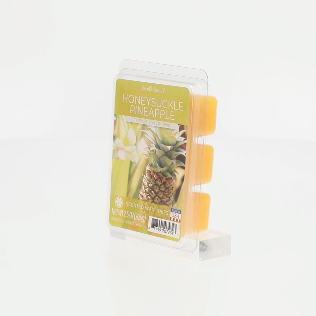 Honeysuckle Pineapple Scented Wax Melts, ScentSationals, 2.5 oz
