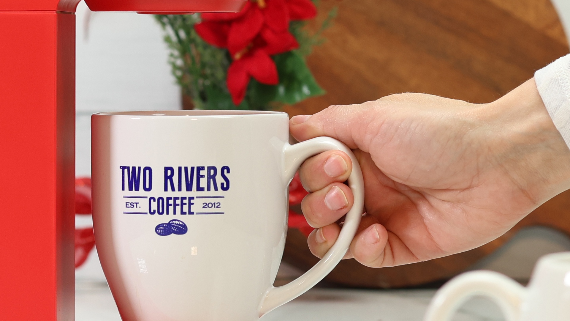 thumbnail video image 2 of Two Rivers Coffee Medium Roast Coffee Pods, Compatible with 2.0 Keurig K-Cup Brewers, Assorted Variety Sampler Pack, 40 Count, 2 of 8