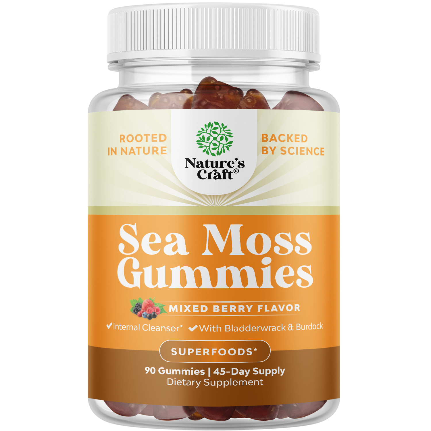 thumbnail video image 2 of Natures Craft Sea Moss Gummies – Immune Support Superfood for Kids & Adults, 90 Count, 2 of 11
