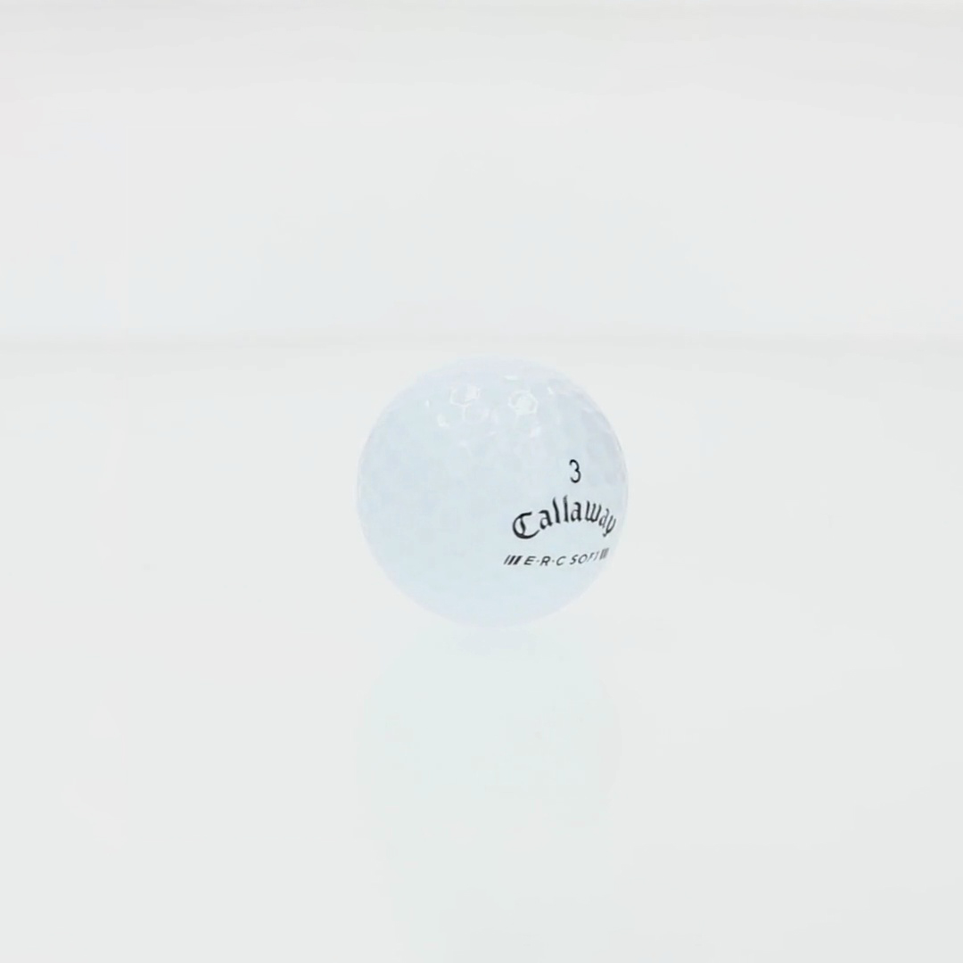 Callaway, Golf Ball, ERC Soft Triple Track, White, 1 Piece