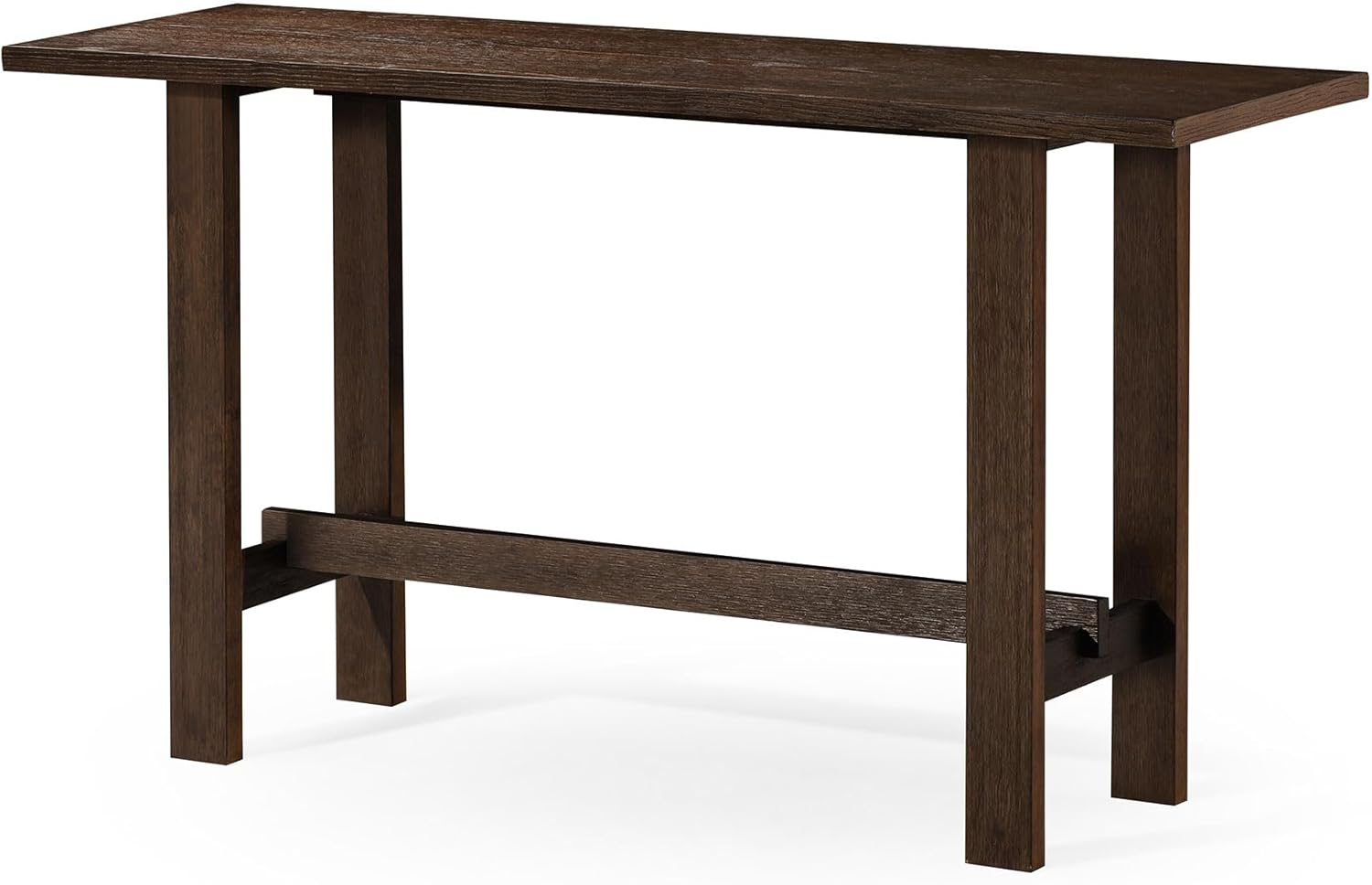 thumbnail video image 2 of Maven Lane Hera Modern Wooden Console Table in Weathered Brown Finish, 2 of 7