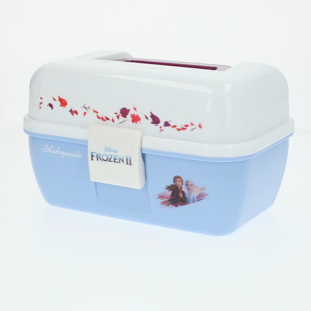 Shakespeare Disney Frozen Play Box, Kids Fishing Tackle Box