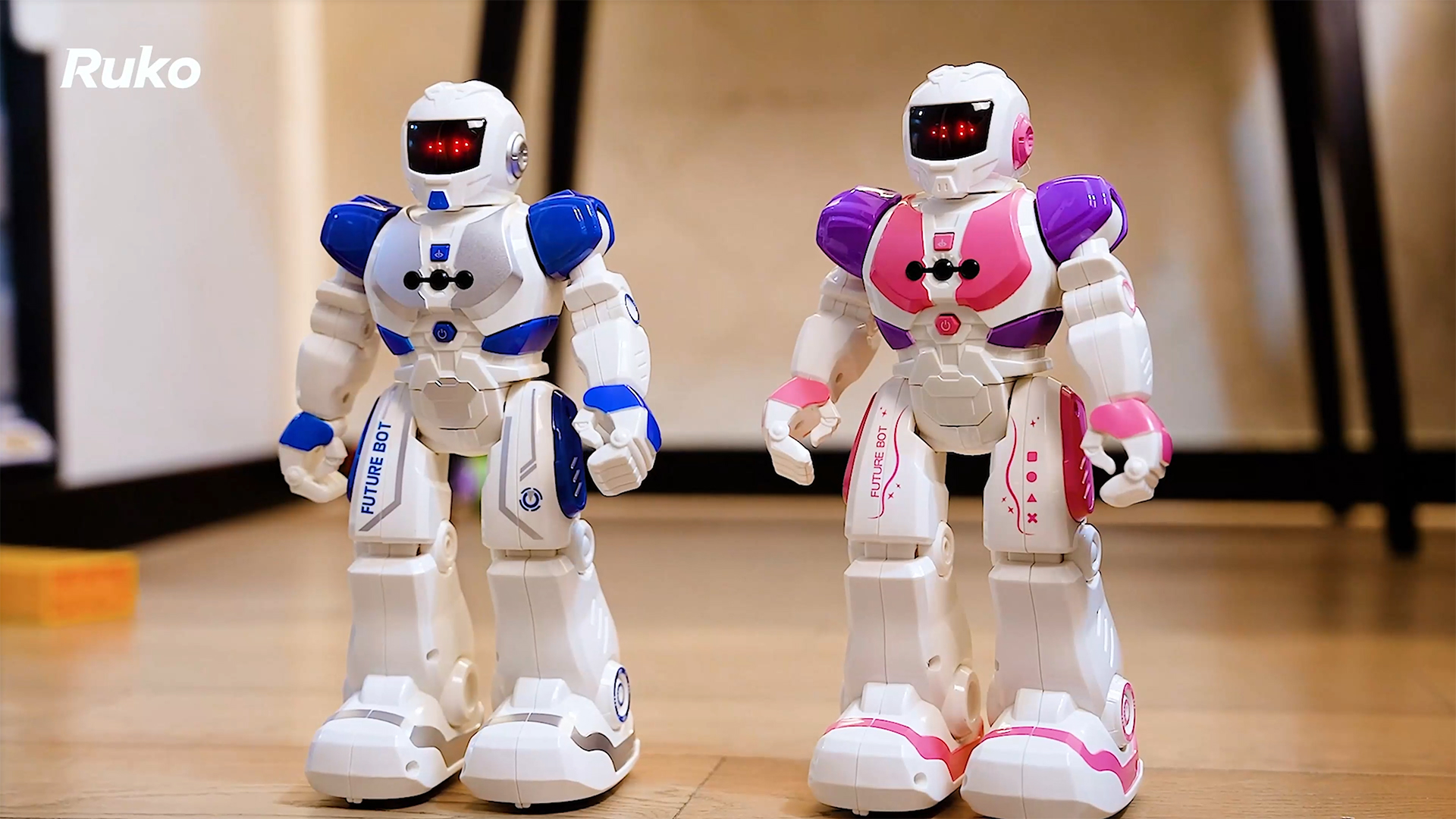 RUKO, Programmable Robot, Pink, Gesture, APP Control - Walmart.com