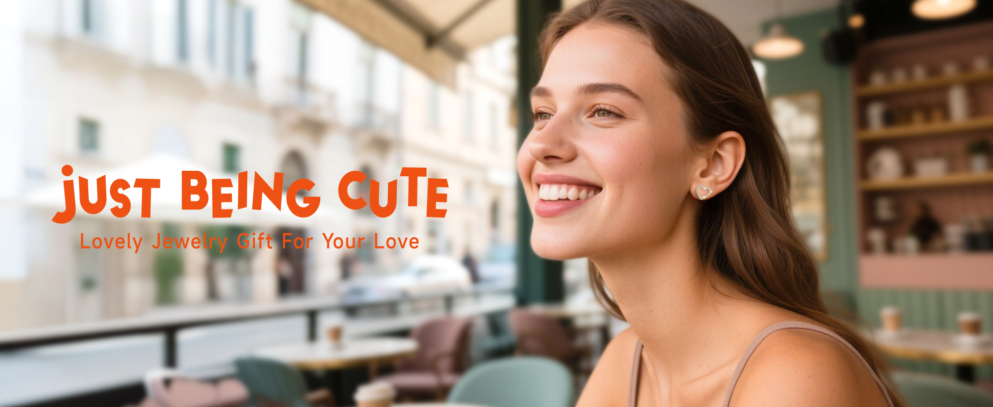 thumbnail video image 2 of Just Being Cute Real Sterling Silver Heart Earrings for Women 14K Gold Plated Stud Earring with Colorful Zircon Valentines Day Jewelry Gifts Her Girlfriend Wife Adults Age Ideas, 2 of 9