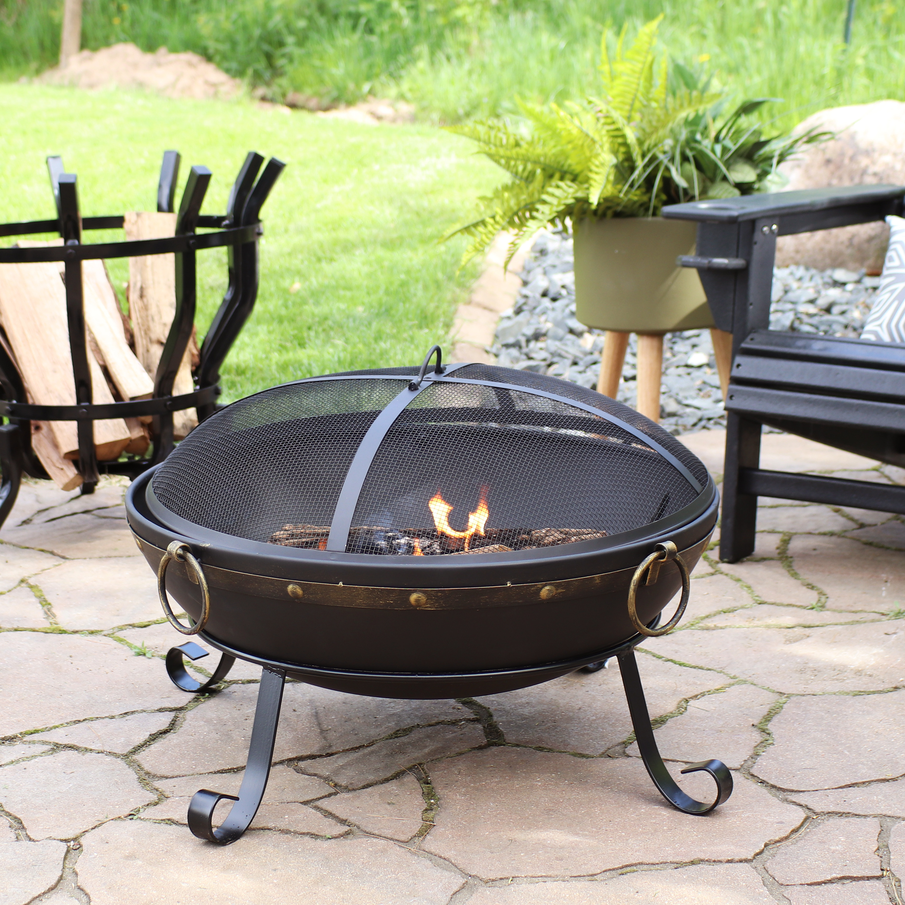 Westinghouse 8140000 Wildfire Cylinder Shade