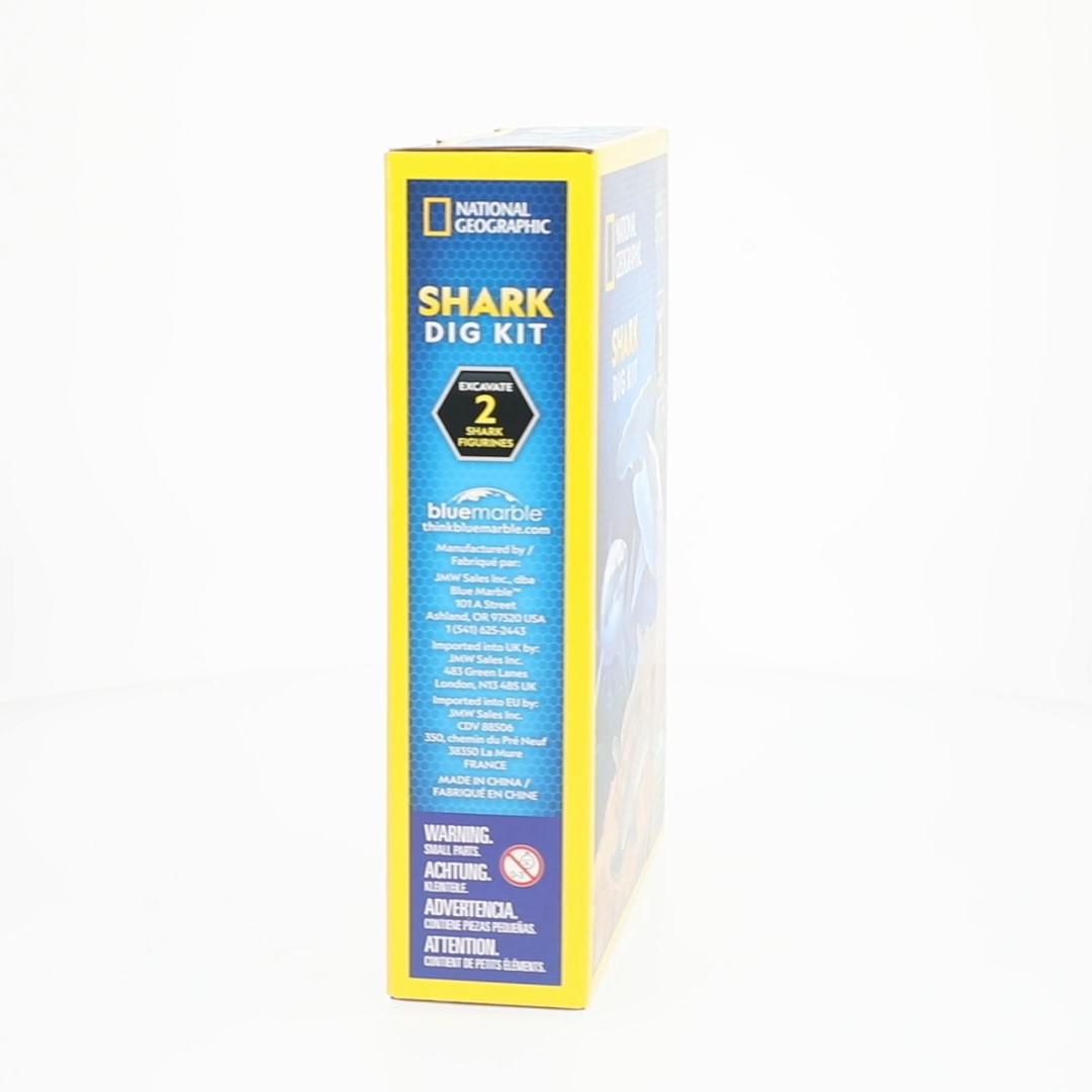National Geographic Shark Dig Kit – Excavation Science Kit with 2