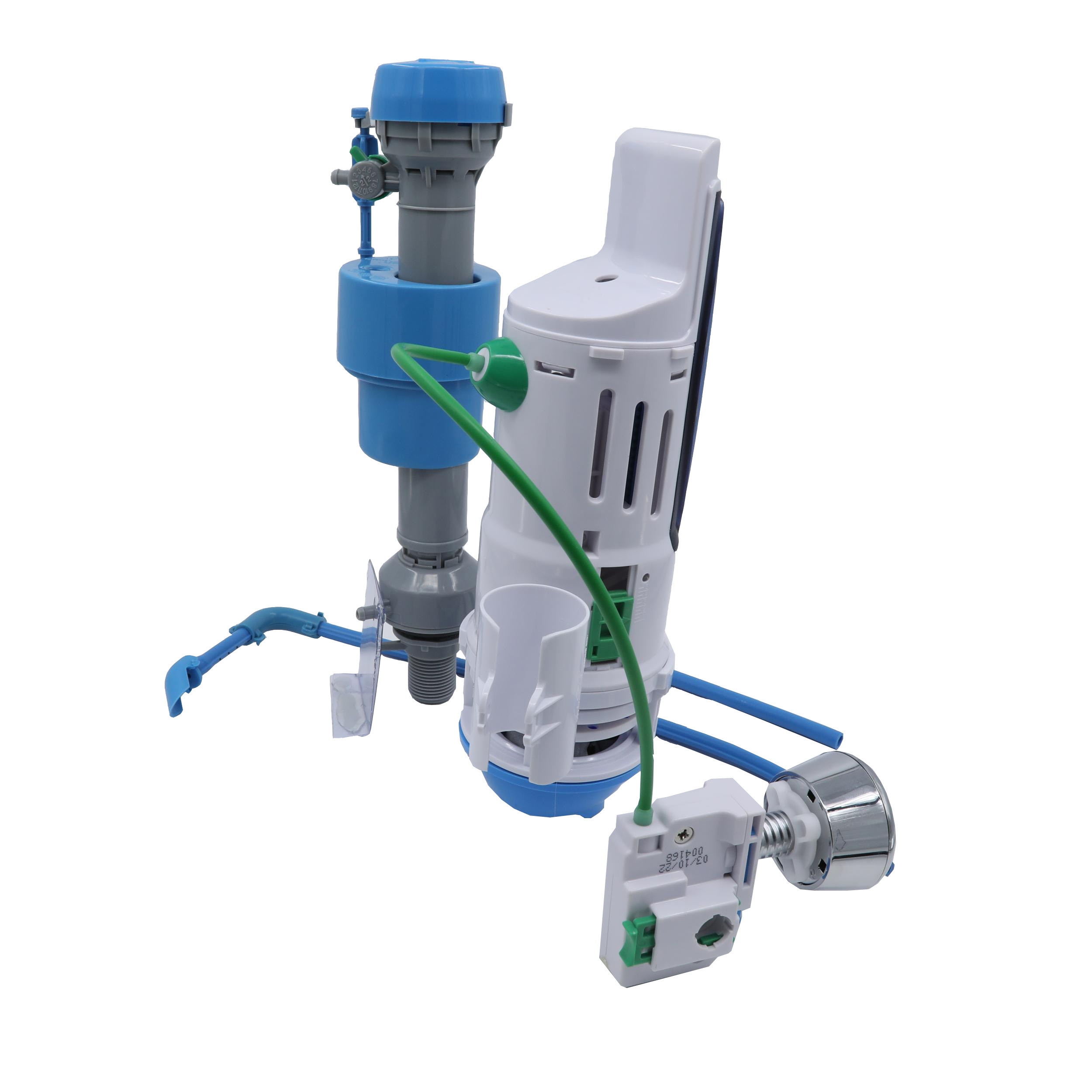 HYR460 WaterSaving Toilet Total Repair Kit With Dual Flush, 44 OFF