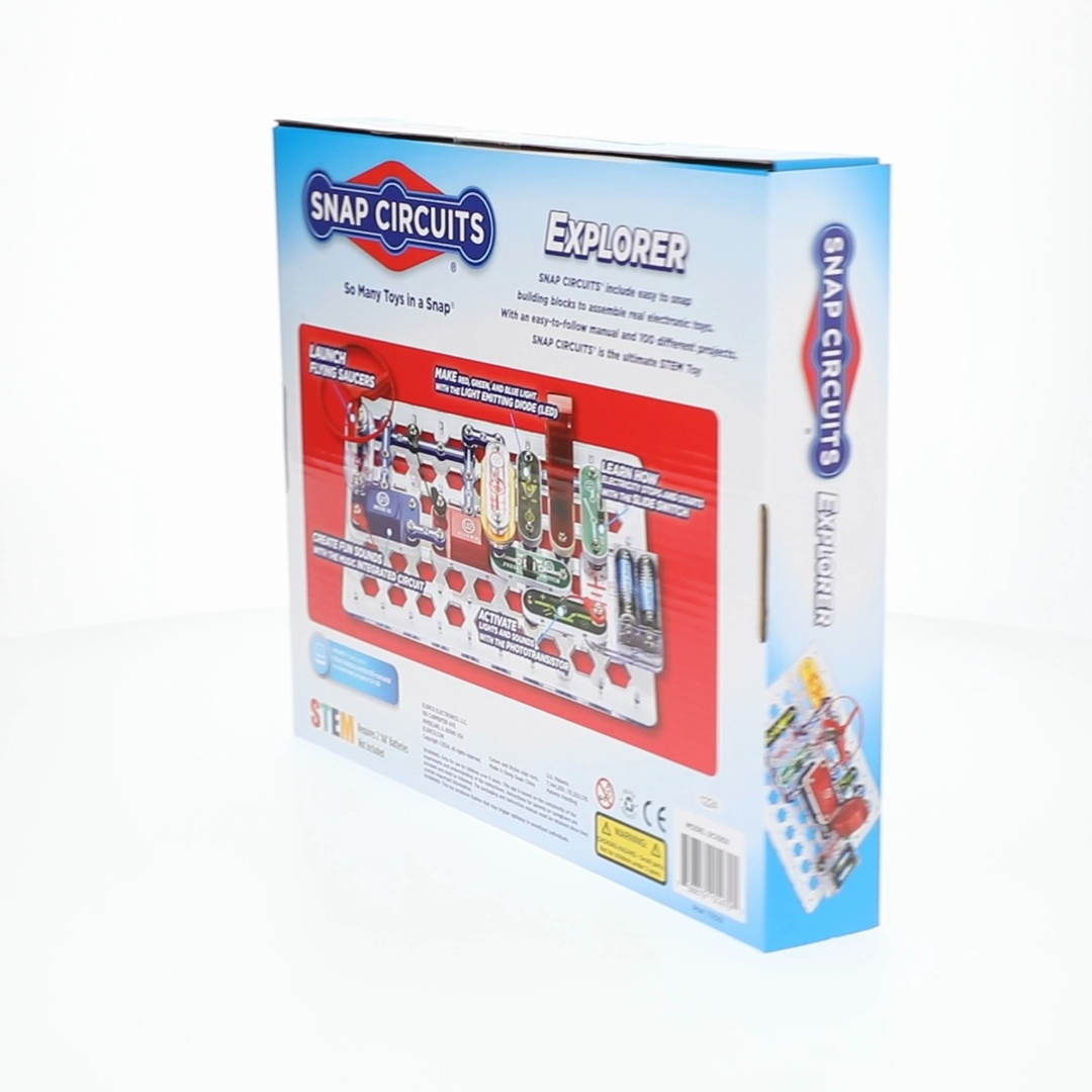 Snap Circuits, Electronics Explorer Kit, SC100, 100+ Projects