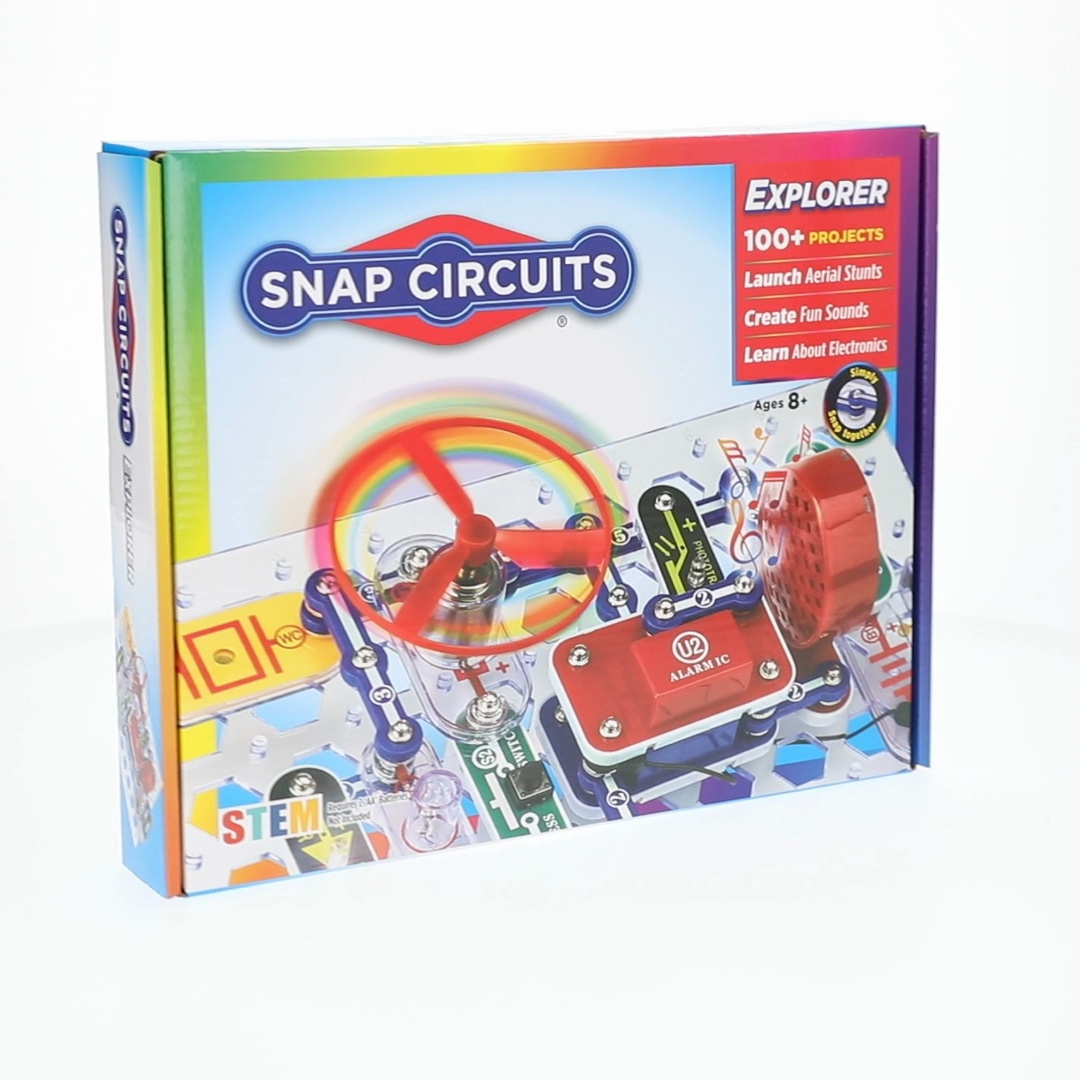 Snap Circuits, Electronics Explorer Kit, SC100, 100+ Projects