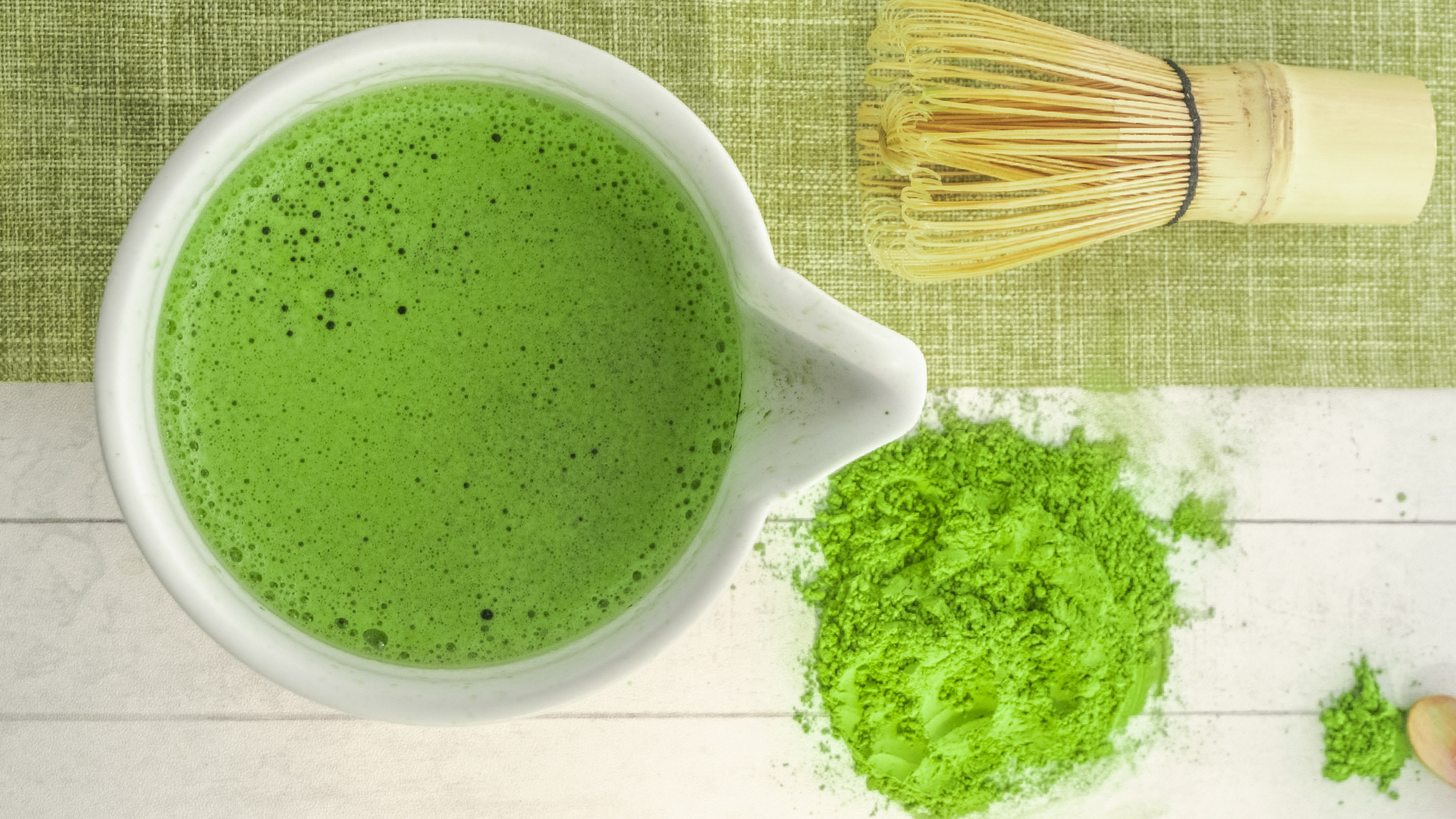 thumbnail video image 2 of TeeLux Matcha Green Tea Powder, First Harvest Culinary Grade Matcha Single Serve Packets, 50 Count, 2 of 9