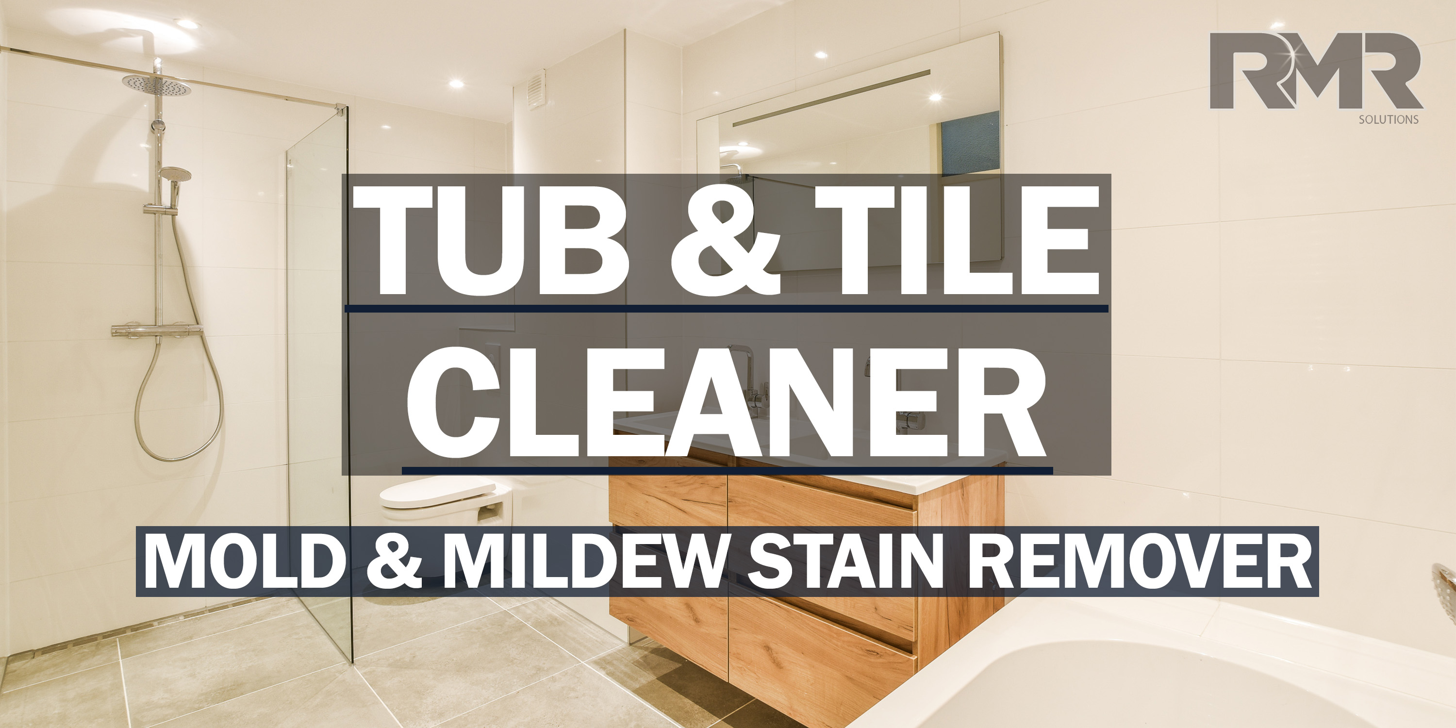 thumbnail video image 2 of RMR Mold and Mildew Stain Remover for Tub & Tile, 32-Fl. Oz., Pack of 1, 2 of 7