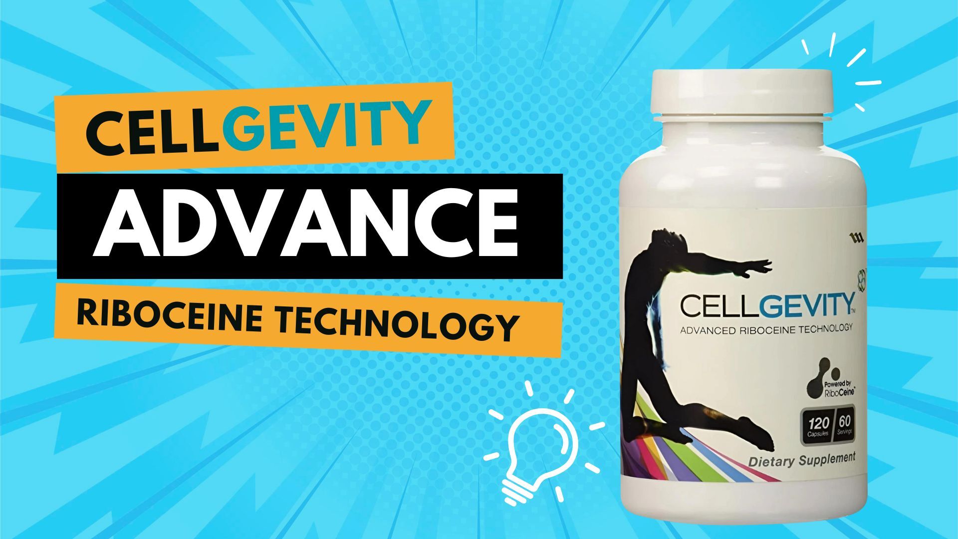 thumbnail video image 2 of Max International Cellgevity, Advanced Glutathione Support with RiboCeine & Antioxidants | Supports Cellular Health | 120 Vegetable Capsules, 60 Servings, 2 of 11