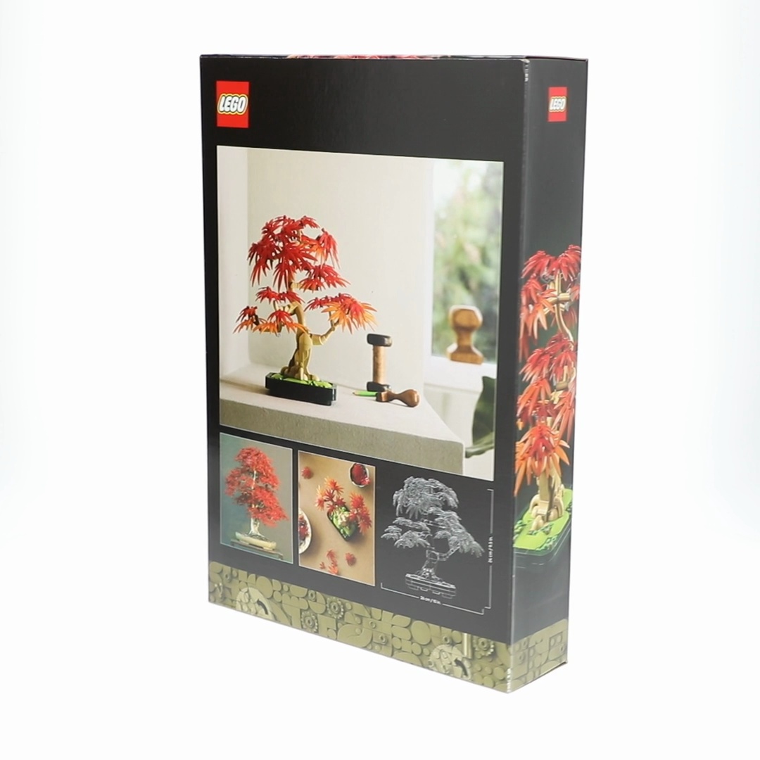 LEGO Botanicals Japanese Red Maple Bonsai Tree Kit, DIY Home Decor, 10348 -  Walmart.com