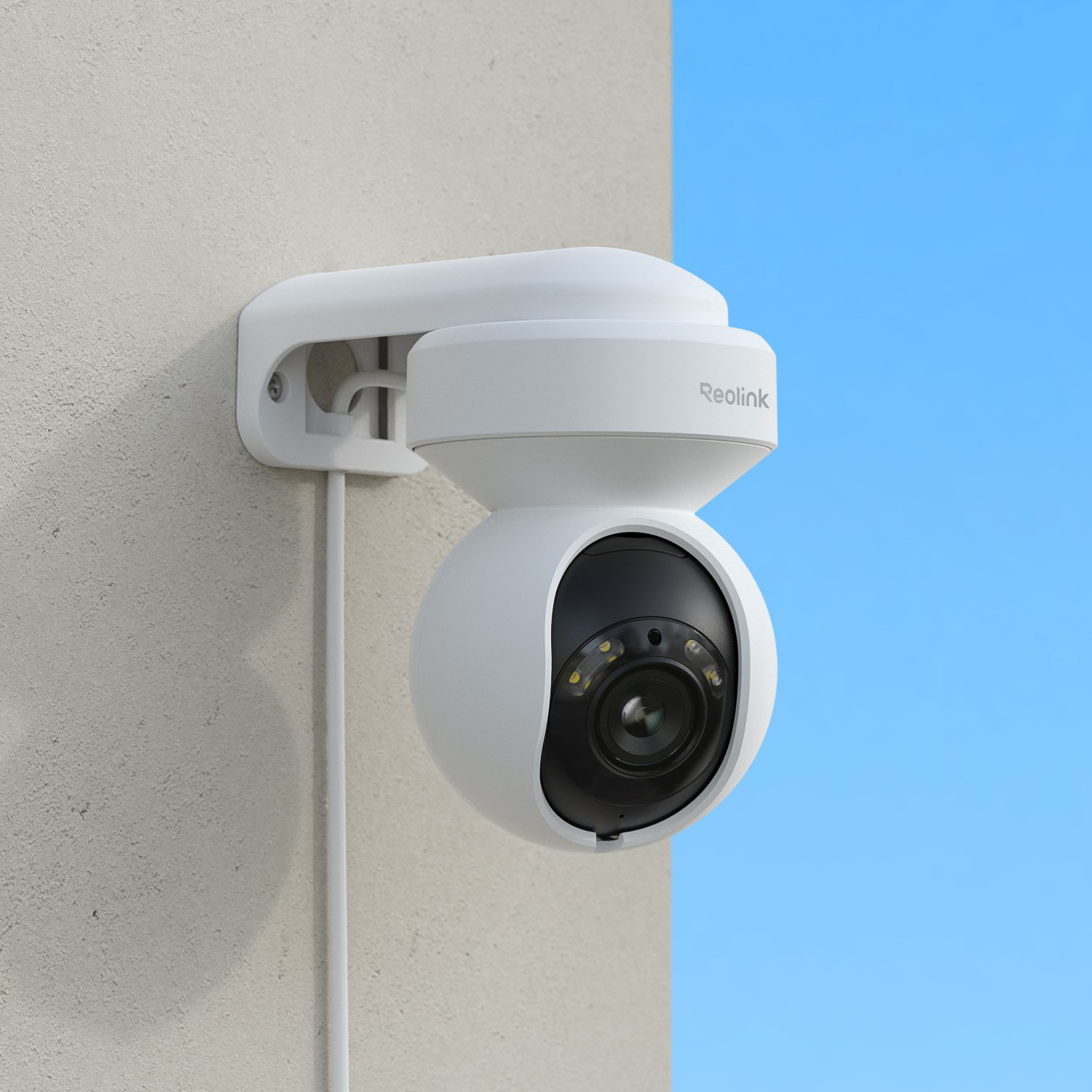 Reolink E1 Outdoor Pro 4K Plug-in Wi-Fi Security Camera, PTZ with