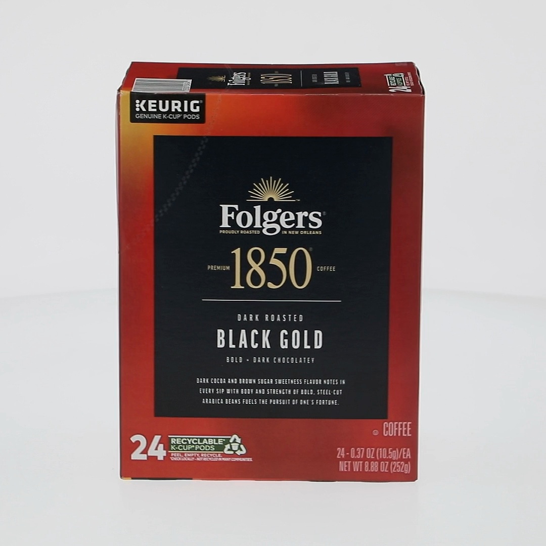 1850 Black Gold -Cups - Folgers single serve for ecommerce
