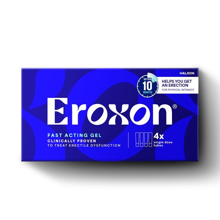 thumbnail video image 2 of Eroxon ED Treatment Gel 4 Single Use Tubes Fast-Acting Clinically Proven, 2 of 16