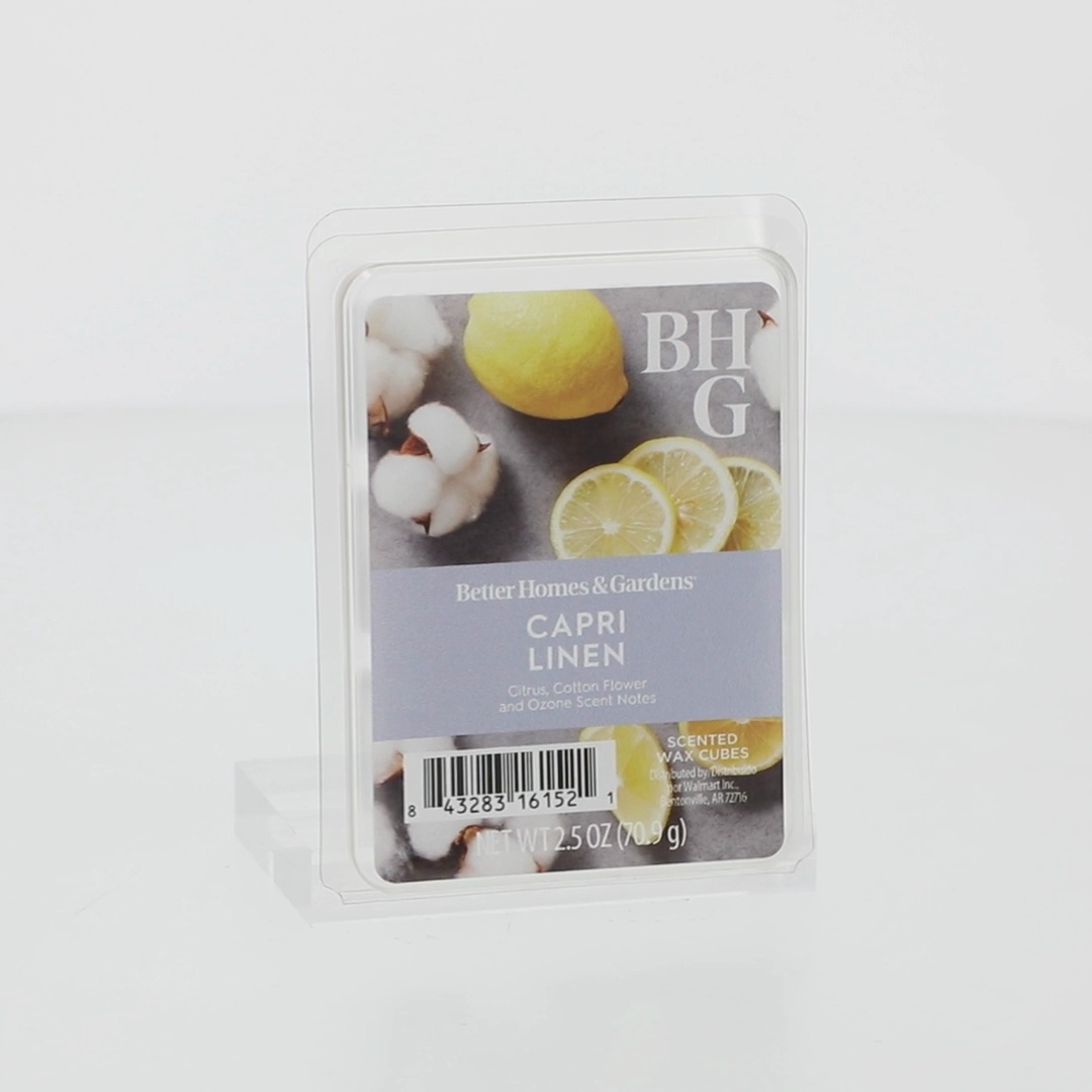 Better Homes & Gardens Capri Linen Scented Wax Melts 2.5 oz, Fresh