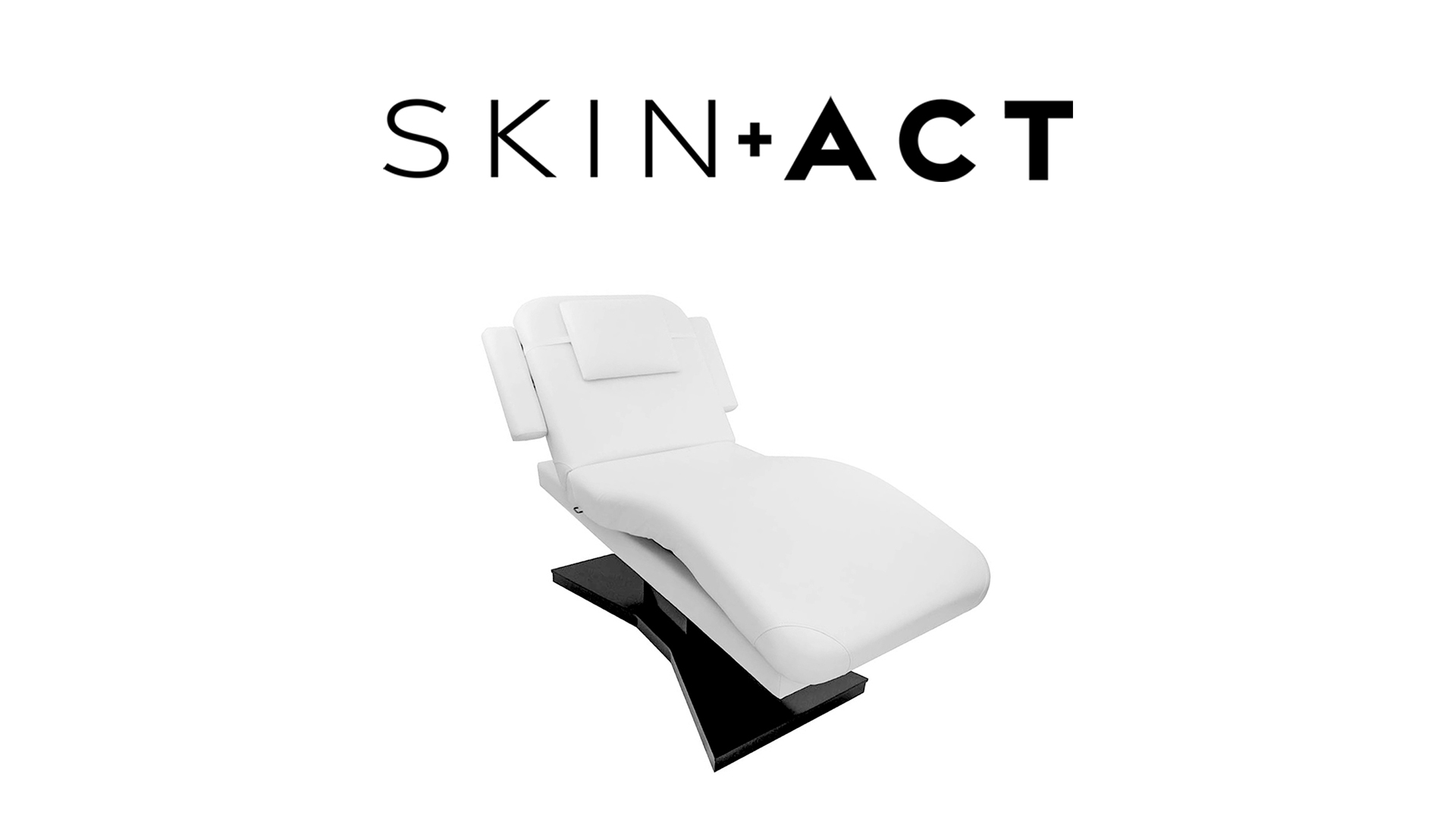 thumbnail video image 2 of SKINACT Milo Electric Massage And Facial Bed, Table (Dark Brown), 2 of 13