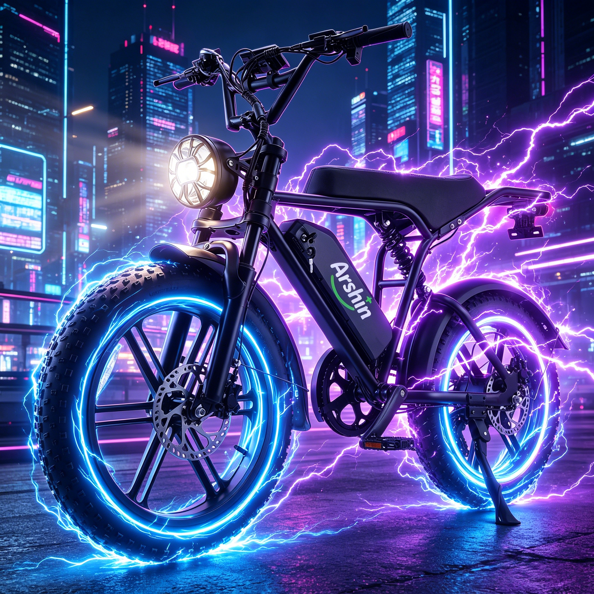 thumbnail video image 2 of Upgrade 20" Electric Bike for Adults Fat Tire,Ebike 500W Motor,Commuter City Electric Bicycles & Mountain Bike,48V 15Ah Removable Battery,27MPH Max 7-Speed,220Lbs Capacity,65 Miles(Black), 2 of 11