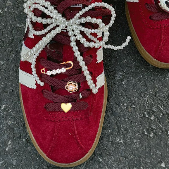 thumbnail video image 2 of Ivasky 30 Pcs Shoe Charms for Sneakers, Shoe Charms for Girls - Bows, Clips, Pins, Jewelry, Laces, Bling, Pink, Standard, Metal ,30 Count, 2 of 11