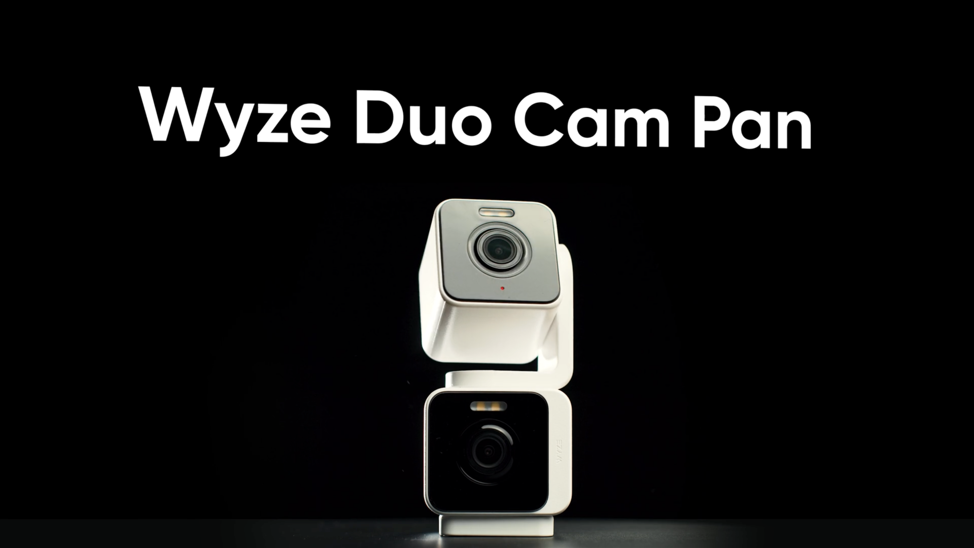 thumbnail video image 2 of Duo Cam Pan Dual-Lens Wi-Fi Security Camera with 2K HD Video, Motion Tracking, 2 of 12