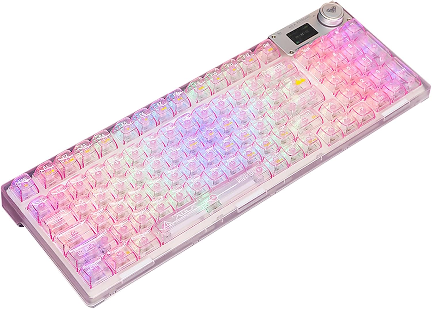 AULA F98Pro RGBクリアキーボード USB接続 AULA F98Pro RGBクリアキーボード USB接続 【公式通販】